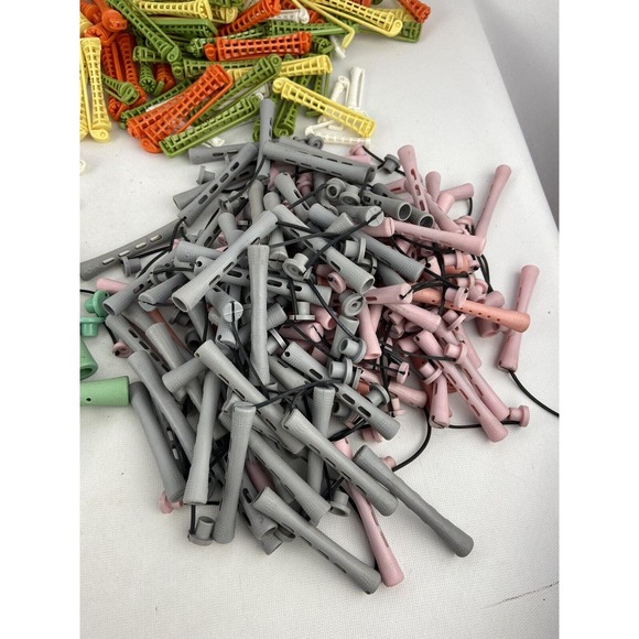 Large Lot Assorted Hair Permanent Curlers 470‎ Rollers Perm Various Sizes Styles - Picture 2 of 8